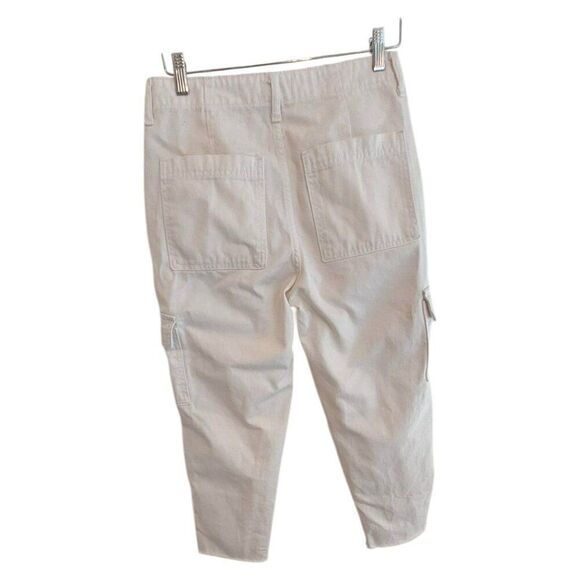 Universal Thread Cream Cargo Wide Leg Button Fly Pants - Picture 3 of 7